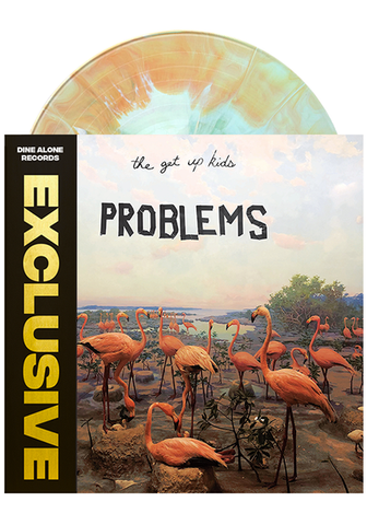 The Get Up Kids - Problems (Dine Alone Exclusive Pink / Blue / Beige Swirl Vinyl LP x/100)