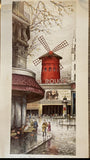 Raphael Ortiz Aldau - Paris Moulin Rouge (Autographed Print - 1974)