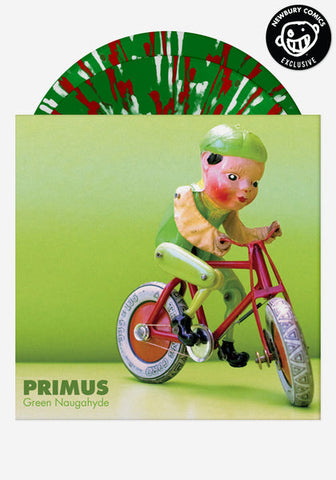 Primus - Green Naugahyde (Newbury Comics Exclusive Emerald Green w/ Red & Silver Splatter Vinyl 2xLP x/1000)