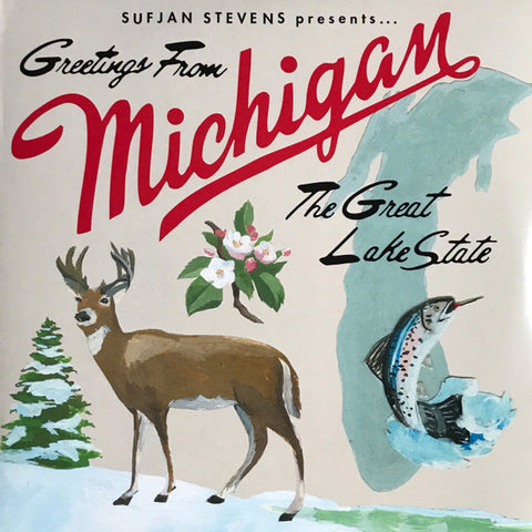 Sufjan Stevens - Greetings From Michigan: The Great Lake State (Gatefold Vinyl 2xLP)