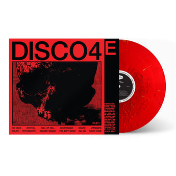 HEALTH - Disco4: Part 1 (Revolver Exclusive Red Translucent w/ Gold Splatter Vinyl LP x/500)