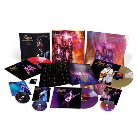 Prince & The Revolution - Live (Collector's Edition Gold + Red + Purple Vinyl 3xLP + 2xCD + Bluray Box Set)