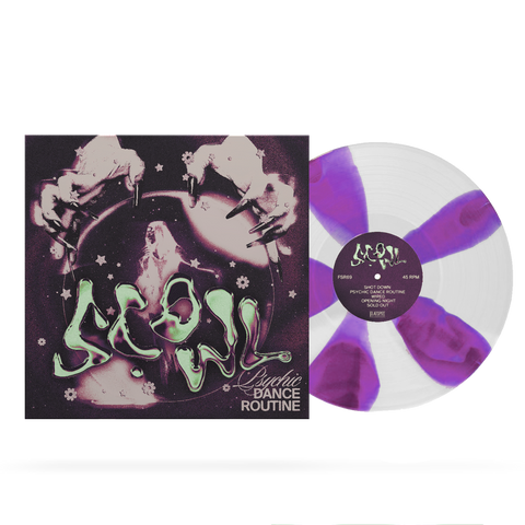 Scowl - Psychic Dance Routine (Limited Edition Clear & Purple Cornetto Vinyl LP x/150)