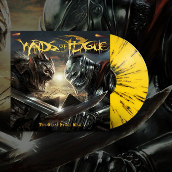 Winds Of Plague - The Great Stone War (Limited Edition 180-GM Yellow w/ Black Splatter Vinyl LP x/200)