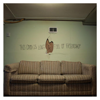 Tiny Moving Parts - This Couch Is Long & Full Of Friendship (Limited Edition Clear w/ Green & White Splatter Vinyl LP x/100)