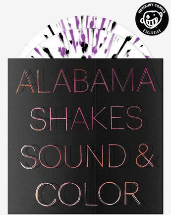 Alabama Shakes - Sound & Color (Newbury Comics Exclusive Clear w/ Black, Purple & Pink Splatter Vinyl 2xLP x/1500) - Rare Limiteds