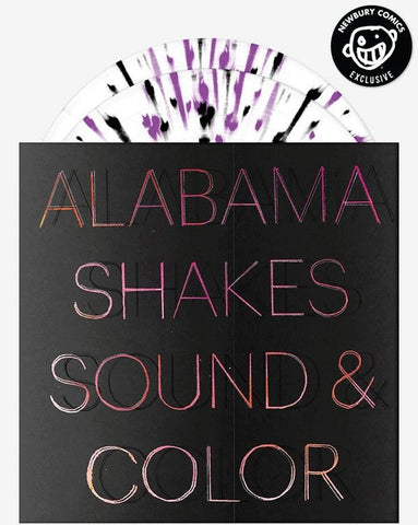 Alabama Shakes - Sound & Color (Newbury Comics Exclusive Clear w/ Black, Purple & Pink Splatter Vinyl 2xLP x/1500) - Rare Limiteds