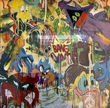Al.divino - Facemelt 2 (Hand - Numbered Purple / Green Split Color Vinyl LP x/150) - Rare Limiteds