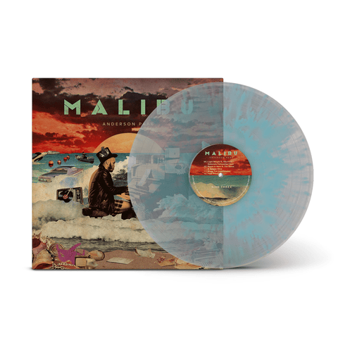Anderson .Paak - Malibu (Limited Edition Transparent Baby Blue w/ Cloudy Clear Base Vinyl 2xLP) - Rare Limiteds