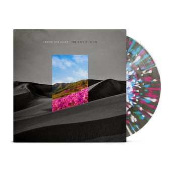 Armor For Sleep - The Rain Museum (Limited Edition Transparent Black w/ Multicolor Splatter Vinyl LP x/250) - Rare Limiteds