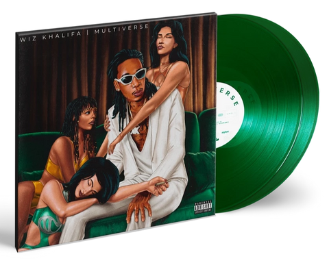 Wiz Khalifa - Multiverse (Diggers Exclusive Transparent Green Vinyl 2xLP x/500)