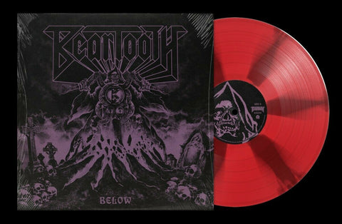 Beartooth - Below (Revolver Exclusive 180 - GM Red & Grey Cornetto Vinyl LP x/300 w/ OBI Strip) - Rare Limiteds