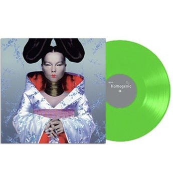 Bjork - Homogenic (Limited Edition Green Vinyl LP) - Rare Limiteds