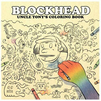 Blockhead - Uncle Tony's Coloring Book (Limited Edition Green + Cream Vinyl 2xLP) - Rare Limiteds