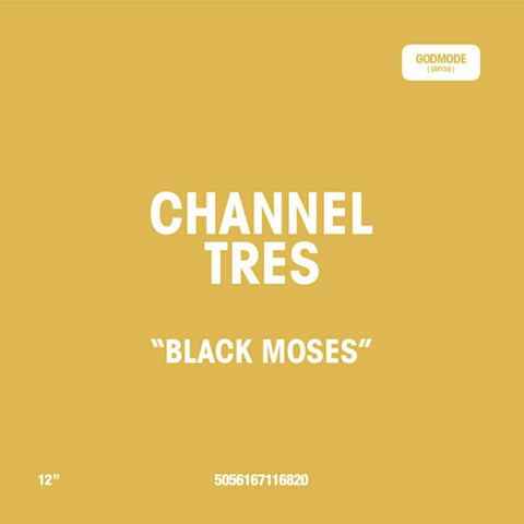 Channel Tres - Black Moses (Limited Edition Yellow / White Split 12" Vinyl EP x/500) - Rare Limiteds