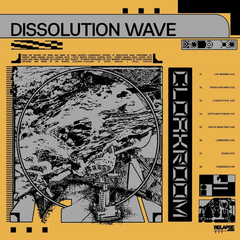 Cloakroom - Dissolution Wave (Relapse Exclusive Mustar & Gold Merge w/ Splatter Vinyl LP x/195) - Rare Limiteds