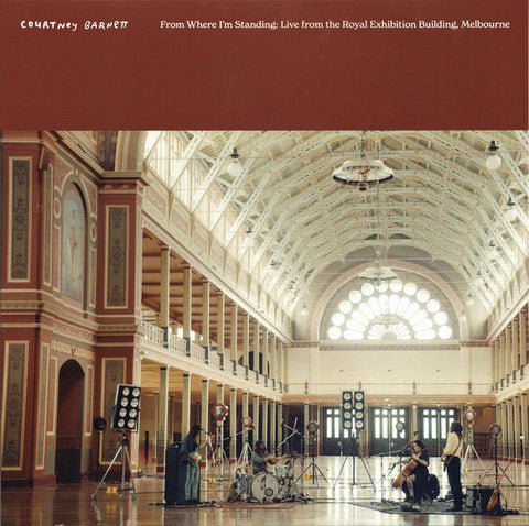 Courtney Barnett - From Where I'm Standing: Live From The Royal Exhibition Building, Melbourne (Limited Edition Clear Vinyl LP x/1000) - Rare Limiteds
