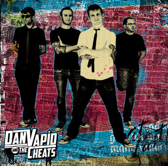 Dan Vapid And The Cheats - Dan Vapid And The Cheats [Self - Titled] (Limited Edition White w/ Blue Splatter Vinyl LP x/200) - Rare Limiteds