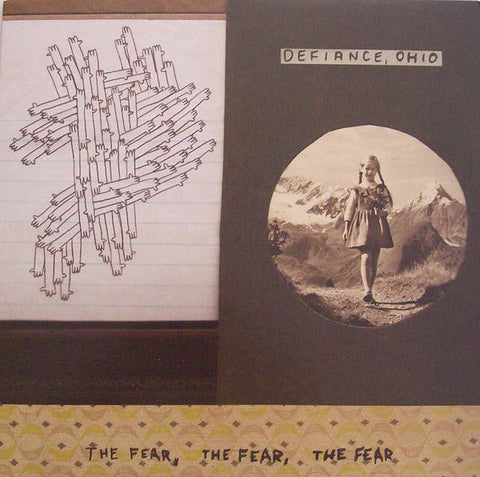 Defiance, Ohio - The Fear, The Fear, The Fear (Limited Edition Grey Marble Vinyl LP) - Rare Limiteds