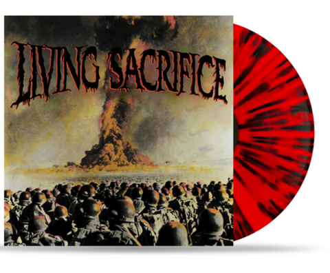 Living Sacrifice - Living Sacrifice [Self-Titled] (Limited Edition Red w/ Black Splatter Vinyl LP x/650)