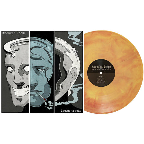 Knocked Loose - Laugh Tracks (Limited Edition Yellow & Oxblood Vinyl LP x/2000)