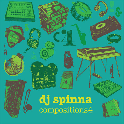 DJ Spinna - Compositions4 (Limited Edition Vinyl LP + 7")