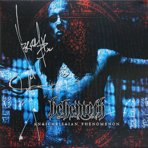 Behemoth - Antichristian Phenomenon (Special Edition Autographed Blue & Red Splatter 12" Vinyl EP x/333)