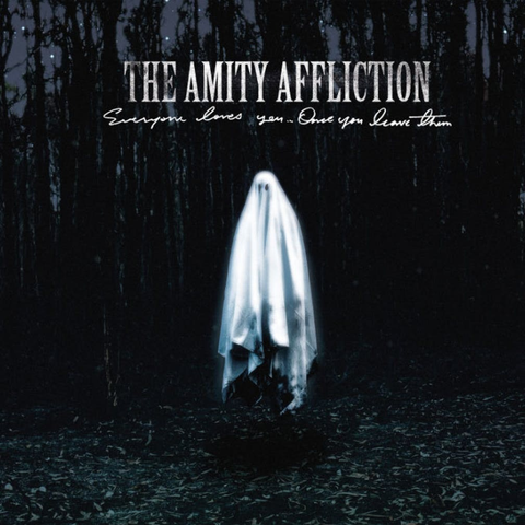 The Amity Affliction - Everyone Loves You... Once You Leave Them (Limited Editon Black & Grey w/ Heavy White Splatter Vinyl LP x/200)