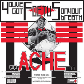 Foetus - Ache (Limited Edition Remastered White Vinyl LP x/1000 w/ Autographed Sticker) - Rare Limiteds