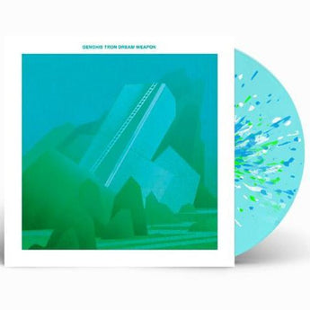 Genghis Tron - Dream Weapon (Revolver Exclusive Electric Blue w/ White, Cyan & Green Splatter Vinyl LP x/250) - Rare Limiteds