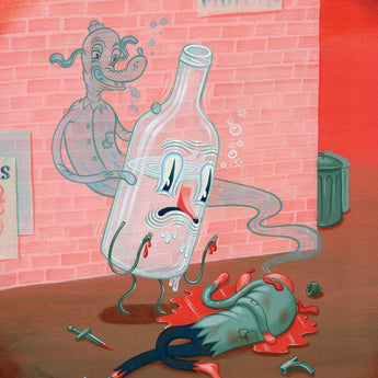 Ghosts And Vodka - Precious Blood (Limited Edition 180 - GM Galaxy Swirl Red & Pink Vinyl LP x/500) - Rare Limiteds