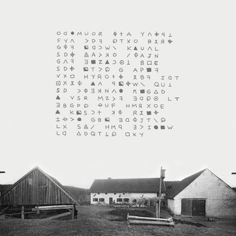 Giles Corey ‎ - Hinterkaifeck (Limited Edition Clear w/ Splatter Vinyl LP w/ Silk - Screened Cover) - Rare Limiteds