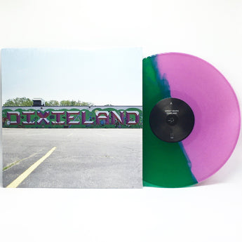 Greet Death - Dixieland (Limited Edition Pink / Green Split Color Vinyl LP x/300) - Rare Limiteds