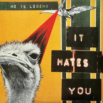 He Is Legend - It Hates You (Limited Edition Translucent Green Vinyl 2xLP x/300) - Rare Limiteds