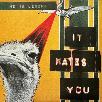 He Is Legend - It Hates You (Limited Edition Translucent Red Vinyl 2xLP x/300) - Rare Limiteds