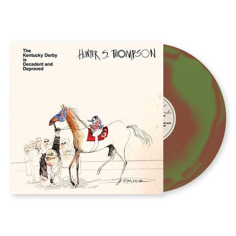 Hunter S. Thompson - The Kentucky Derby Is Decadent And Depraved (Limited Edition Two - Tone Horsesh*t Brown Vinyl LP x/1000) - Rare Limiteds