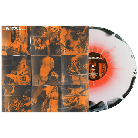 Inclination - Unaltered Perspective (Limited Edition Halloween Orange / White / Black A - side/B - Side w/ Heavy White Splatter Vinyl LP x/200) - Rare Limiteds