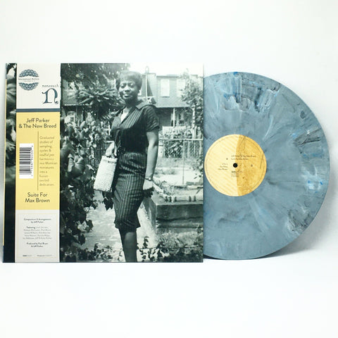 Jeff Parker & The New Breed - Suite For Max Brown (Limited Edition Blue & Gray Fusion Swirl Vinyl LP x/555) - Rare Limiteds