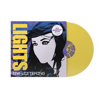 Lights - The Listening (10th Anniversary Edition Custard Yellow Vinyl LP)