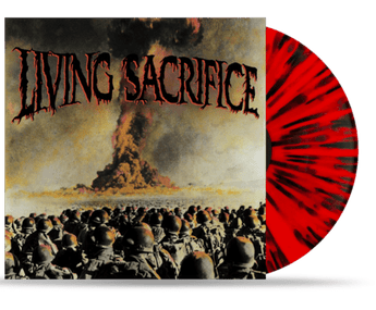 Living Sacrifice - Living Sacrifice [Self - Titled] (Limited Edition Red w/ Black Splatter Vinyl LP x/650) - Rare Limiteds