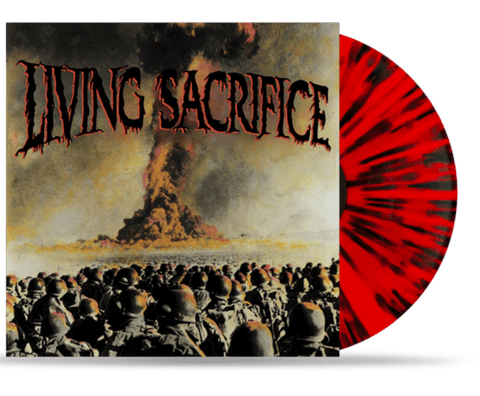 Living Sacrifice - Living Sacrifice [Self - Titled] (Limited Edition Red w/ Black Splatter Vinyl LP x/650) - Rare Limiteds