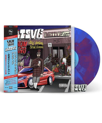 LNDN DRGS - AKTIVE (Limited Edition Red & Blue Vinyl LP w/ OBI Strip x/200) - Rare Limiteds