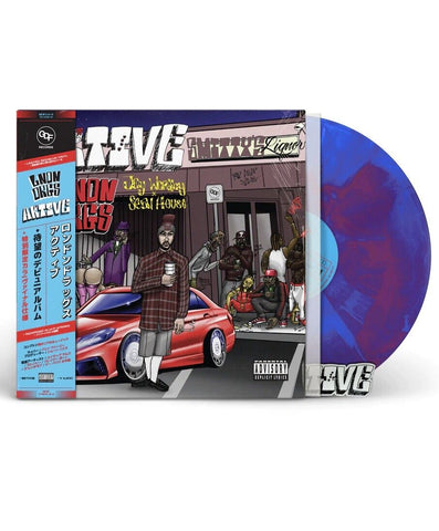 LNDN DRGS - AKTIVE (Limited Edition Red & Blue Vinyl LP w/ OBI Strip x/200) - Rare Limiteds