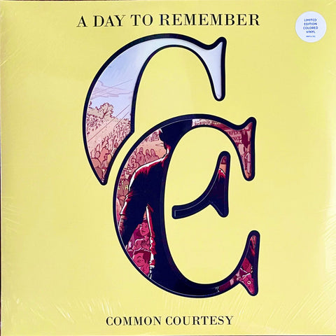 A Day To Remember - Common Courtesy (Limited Edition Lemon Inside Milky Clear Vinyl 2xLP)