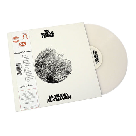 Makaya McCraven - In These Times (Limited Edition Autographed White Vinyl LP w/ OBI Strip + Limited Zine) - Rare Limiteds