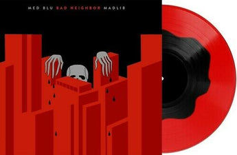 MED, Blu & Madlib - Bad Neighbor (Special Anniversary Edition Red & Black Vinyl LP) - Rare Limiteds