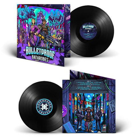 Mickey Diamond & Machacha - Bulletproof Bathrobes (Numbered Edition Black Vinyl LP x/150) - Rare Limiteds