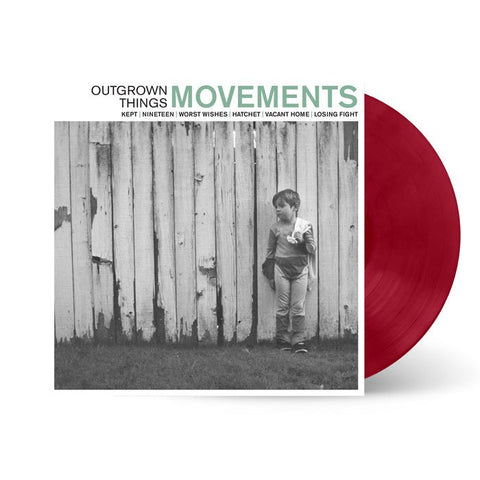 Movements - Outgrown Things (Limited Edition Oxblood 10" Vinyl EP x/300) - Rare Limiteds