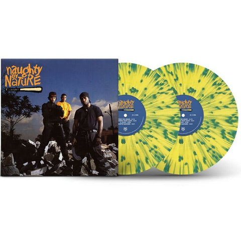 Naughty By Nature - Naughty By Nature [Self - Titled] (30th Anniversary Edition Yellow w/ Blue Splatter Vinyl 2xLP) - Rare Limiteds