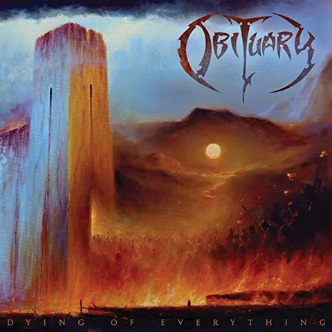 Obituary - Dying Of Everything (Limited Edition Cyan, Orange & Mustard Merge w/ Splatter Vinyl LP x/139) - Rare Limiteds